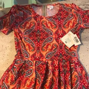 XS Lularoe Amelia NWT